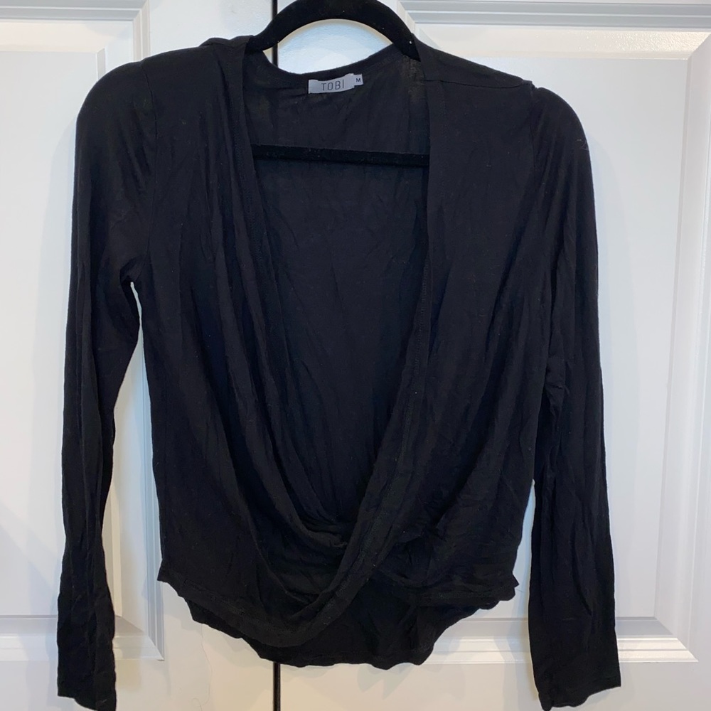 Tobi black long sleeve